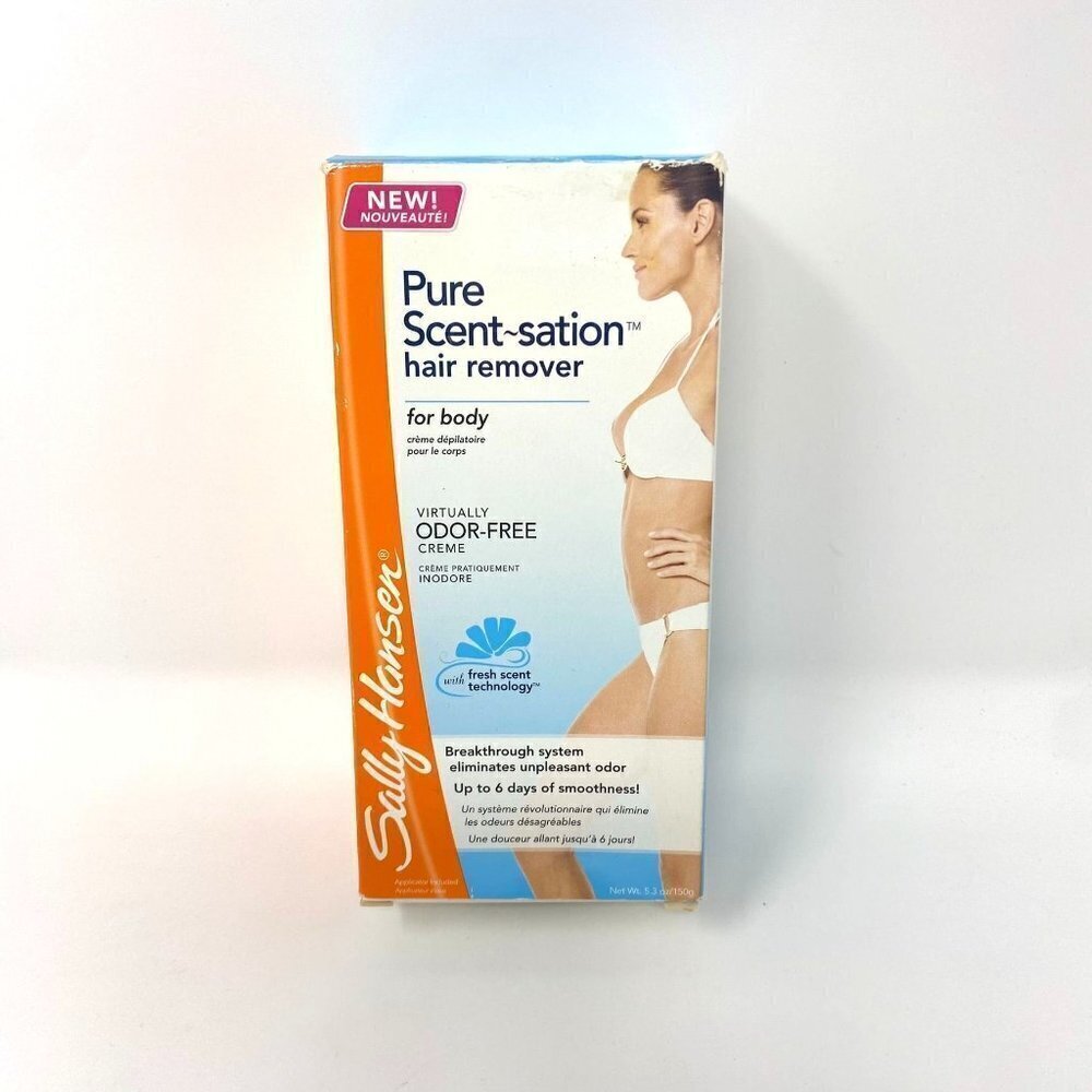 Sally Hansen Pure Scent-Sation Hair Remover Creme for Body, 5.3 Ounce